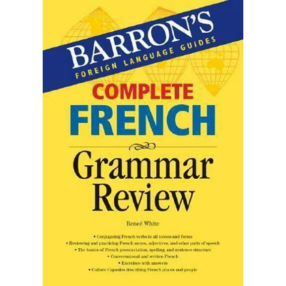 Pre-Owned Complete French Grammar Review (Barron's Grammar Series) (Paperback) 0764134450 9780764134456