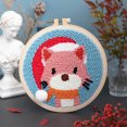 thumbnail image 4 of Punch Embrodiery Starter Kits with Adjustable Punch Pen - Cartoon 20cm F, 4 of 6
