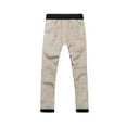 thumbnail image 5 of XXWXYD Childrens Winter Trousers Lamb Velvet Plus Velvet Warm Elastic Waist Casual School Pants Outdoor Sports Solid Color Comfortable Bottoms, 5 of 7