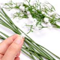 thumbnail image 4 of Real Touch Artificial Gypsophila 12Pc Flor de seda blanca para boda, fiesta, novia, decoración de oficina oso de fresa Juguete, 4 of 6
