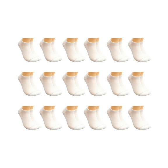 Sof Sole (18 Pairs) Casual Fit Athletic Low Cut, Ankle, One Size No Show Socks for Women, Sport