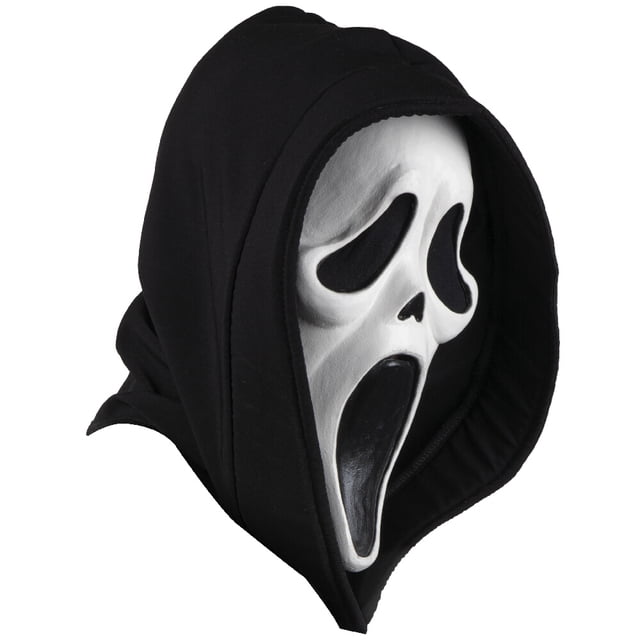 Ghoulish Productions GHOST FACE - DELUXE, Máscara Original de Scream, Máscaras Oficiales de Asesino Serial Ideal para Halloween y Fiestas de Disfraces Ghoulish productions Ghoulish Productions 10112
