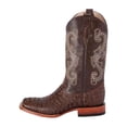 thumbnail image 4 of Ferrini Western Boots Mens Caiman Print Cowboy Sport Rust 40393-23, 4 of 5