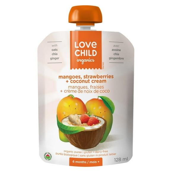 Brekky Blends: mangoes, strawberries + ginger, I’m perfect as a dairy-free breakfast.