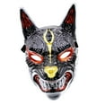 thumbnail image 1 of Halloween Cosplay Intégral Réaliste Effrayant Mascarade Coiffe Noire, 1 of 10