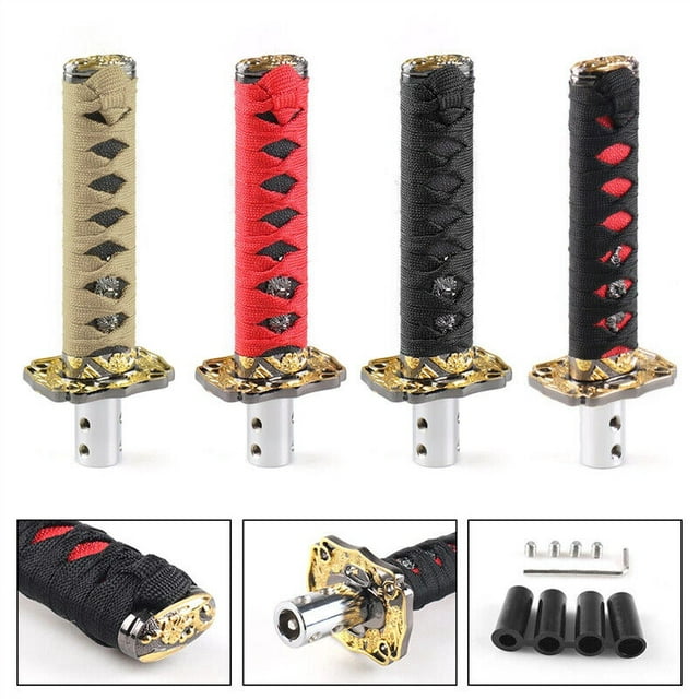 Universal Samurai Sword Shift Knob Shifter Katana Metal Weighted Sport
