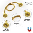 thumbnail image 3 of Minzimin 2Pack Magnetic Curtain Tiebacks Rope Decorative Holdbacks for Drapes, 3 of 6