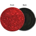 thumbnail image 2 of TiokMc 4 Pack Bling Car Coasters, Universal Anti-Slip Silicone Cup Holder with Crystal Rhinestones, Stylish Auto Interior Accessories, Red, 2 of 8