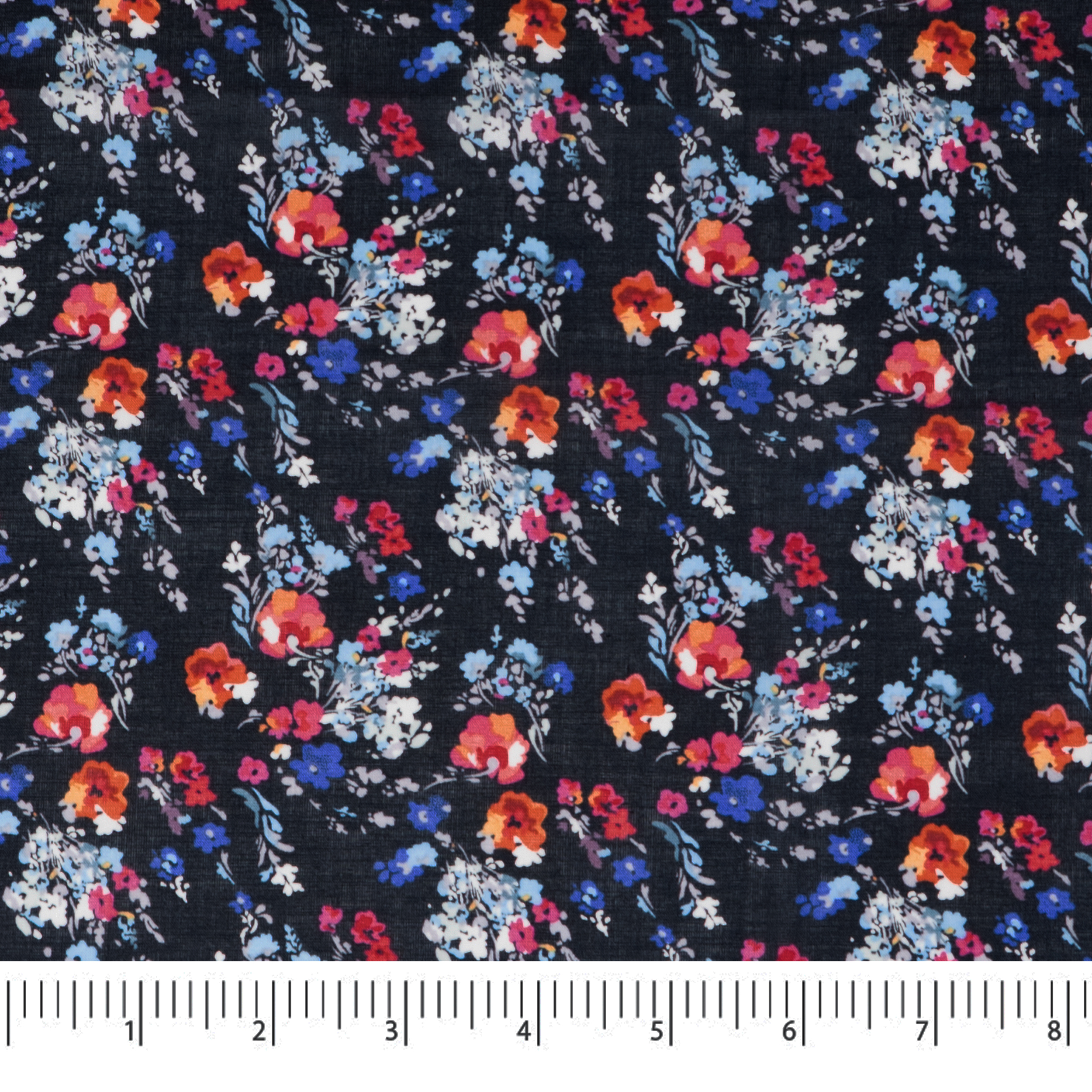 Singer Cotton Print Fine Lawn Fabrics, Cotton Voile Fabric, Quilt, Crafts, Sewing, 54 Inches Width, Cl Retro Floral - 3 Yard Cut
