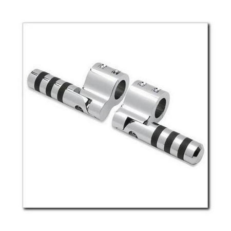 

Lindby 810 Chrome Clamp-On O Ring Footpegs