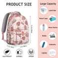 thumbnail image 6 of Trendy Strawberry Design Backpack for School & Work - Lightweight College Bag for Teens & Adults, Roomy Bookbag with Organizer Pockets, Cute Strawberry Print, Ideal Gift for Students, 6 of 6