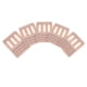 thumbnail image 4 of Paquete de 5 extensores de sujetador con 4 ganchos para mujer, sujetador elástico Color de piel, 4 of 8