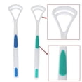 thumbnail image 4 of Limpiador raspador de lengua, cepillo de revestimiento de lengua, herramientas de limpieza bucal, raspador de lengua para combatir el mal aliento y ayudar a refrescar el aliento, 2 uds., 4 of 5