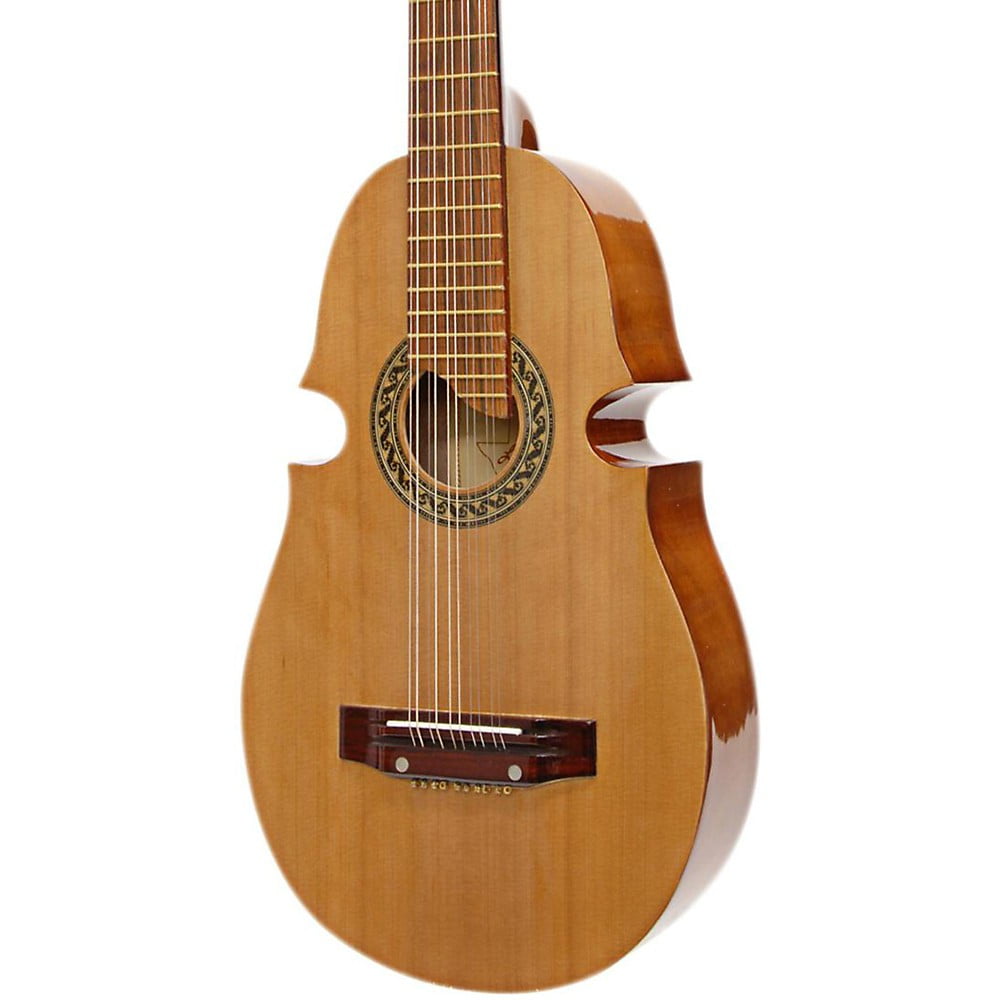 Paracho Elite Guitars Puerto Rican Style Cuatro Acoustic Guitar Natural