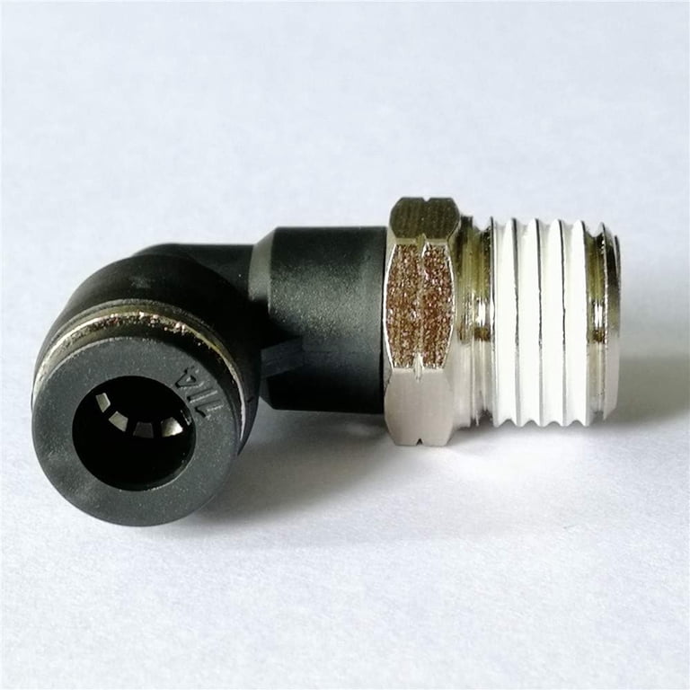 Brass Push-To-Connect - DOT Air Brake - Nylon Tubing - 90-Degree Elbow - 1/4 In Tube x 1/8 In Female Pipe Thread (FPT) | Wurth USA Brass Push-To-Connect - DOT Air Brake - Nylon Tubing - 90-Degree Elbow - 1/4 In Tube x 1/8 In Female Pipe Thread (FPT) | Wurth USA