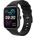 thumbnail image 1 of Smart Watch for Texting and Calling (Make/Answer Calls) Smart Watch for Android Phones Compatible with iPhone(Black), 1 of 6
