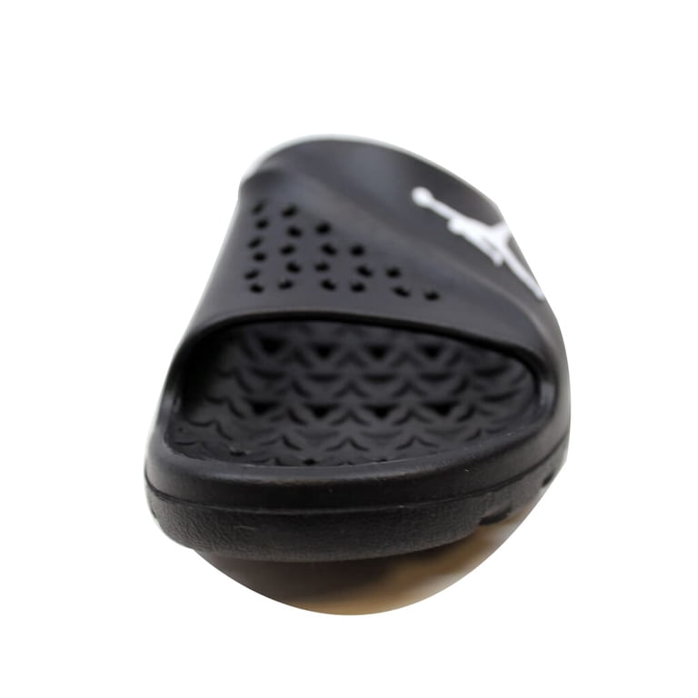 Nike Mens JORDAN SUPER.FLY TEAM SLIDE, BLACK/WHITE-BLACK, 8 