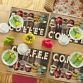 thumbnail image 4 of Christian Coffee Placemats Set of 6 Coffee Table Mats Washable Place Mats for Home Party Indoor Kitchen Dining Table Decoration 12x18 Inch, 4 of 6