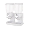 thumbnail image 1 of Kearding Almacene diferentes tipos de alimentos con dispensador de cereales, accesorios para el desayuno, máquina de avena Almacenamiento y organización del hogar blanco, 1 of 6