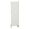 thumbnail image 4 of Furniture of America Kaela Coastal 5-Drawer Solid Wood Adult Vertical Dresser, White, 4 of 8