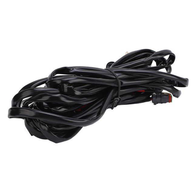 Arnés De Cableado De Barra De Luz LED, Encendido Y Apagado De 2 Vías, Arnés De Relé De Alimentación Con Interruptor LED Resistente Para Camión, ATV, UTV, Barco