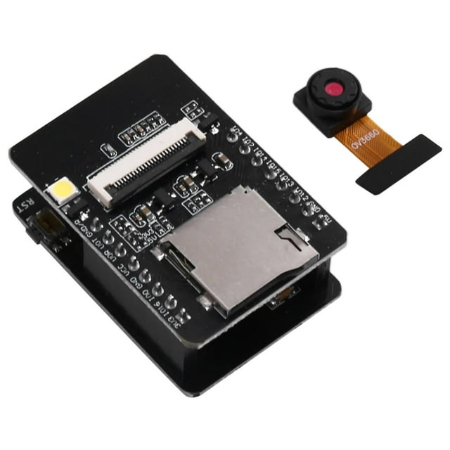 Placa ESP32-CAM W-BT ESP32-CAM-MB Micro-USB A Puerto Serie CH-340G con Módulo de Cámara OV2640 de 2 MP
