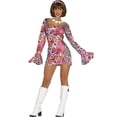 thumbnail image 1 of Fiestas Guirca Costume Disco de Nuit pour Femmes, 1 of 4