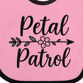 thumbnail image 4 of Inktastic Petal Patrol Flower Arrow Wedding Theme Girls Baby Bib, 4 of 4