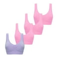 thumbnail image 2 of GERsome 4 Pack Yoga Bras Women Sports Bra Comfortable Sleep Bras No Underwire Seamless Workout Yoga Bra Sleep Bras for Women, 2 of 5