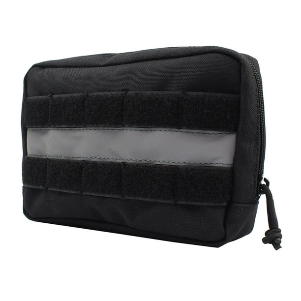 Bolsa táctica militar para perros, chaleco, arnés, mochila canina de servicio para exteriores negro