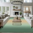 thumbnail image 4 of Sage Green Ombre Area Rug 5x8 Washable Rug Non Slip Modern Yellow Gradient Farmhouse Art Large Area Rug Soft Stainresistant Indoor Floor Carpet for Living Room Bedroom Home Office Dining Room Nursery, 4 of 8