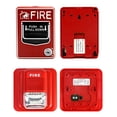 thumbnail image 2 of Alarma de incendios QWORK, sirena estroboscópica cableada con sonido y luz, 105 dB, 2 of 8