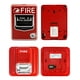 thumbnail image 2 of Alarma de incendios QWORK, sirena estroboscópica cableada con sonido y luz, 105 dB, 2 of 8
