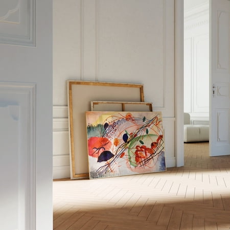 Kandinsky Aquarell Wall Art Print Modern Expressionist Home Decor Unframed Paper Print