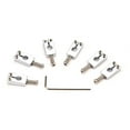 thumbnail image 3 of 6 Pieces Guitar Bridge Upgrade Structure Classical Pretty Design Fixed Bridges Easy Installation Bass Spare Parts for Children, 3 of 6