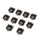 thumbnail image 3 of 2x10 Piezas 3 Pines 3,5mm Conector Hembra Para Auriculares De Audio De Doble piezas, 3 of 8