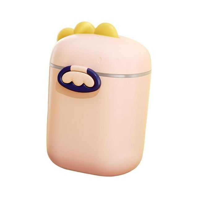 Dispensador de fórmula para bebé, dispensador de leche en polvo, caja de almacenamiento de alimentos portátil sellada, contenedor de fórmula para Rosa 105x85x16cm