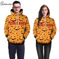 thumbnail image 2 of Sudaderas con capucha de calabaza para hombre y mujer, jersey con estampado 3D y bolsillo, disfraz de Cosplay divertido, ropa de exterior informal holgada y cálida, ropa de gran tamaño para adultos, 2 of 4