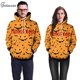 thumbnail image 2 of Sudaderas con capucha de calabaza para hombre y mujer, jersey con estampado 3D y bolsillo, disfraz de Cosplay divertido, ropa de exterior informal holgada y cálida, ropa de gran tamaño para adultos, 2 of 4