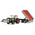 thumbnail image 2 of Bruder Toys Claas Nectis 267 F with Frontloader and Tipping Trailer | 02112, 2 of 5