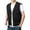 Black, variant on ZVNAΖH Men's Utility Fishing Vest Lightweight Outdoor Work Safari Travel Cargo Vest with Multi-Pockets