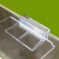thumbnail image 2 of BESTYASH 6Pcs Aquarium Lid Clip Easy Installation for Fish Tank Glass Cover Transparent 8mm, 2 of 7