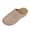 Khaki, variant on Womens Cutout Closed Toe Mules Casual Slip On Clogs Comfortable Summer Anti Slip Walking Wedge Sandals