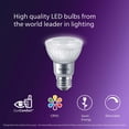 thumbnail image 4 of Bombilla PHILIPS Ultra Definition 75 W (equivalente) PAR20, paquete de 4, 4 of 7