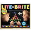 lite brite classic color toy 200+ pegs 6 reusable templates brighter screen