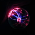 thumbnail image 4 of AOOOWER New Glass Plasma Ball Hot Magic USB Sphere for Lightning Lamp Light Party Black, 4 of 13
