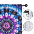 thumbnail image 4 of Blackout Kids Curtains,Colorful Tie Dye Mandala Pattern Childrens Insulated Curtains Set Of 2,Bedroom Essentials,Toddler Room Decor 42"x54", 4 of 5