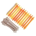 thumbnail image 2 of yotijay 36 Pieces Curlers Rollers Salon Hairdressing Styling Tool 1.6x9 cm, 2 of 8