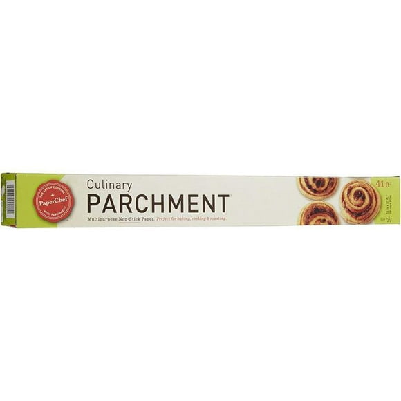 PaperChef - Papier Parchemin Culinaire Polyvalent &amp; Antiadhésif, 41 Pieds Carrés