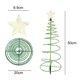 thumbnail image 4 of Diodo emisor de luz de Metal solar, decoración de árbol de Navidad MABOTO Luces de cadena de árbol de Navidad, 4 of 7